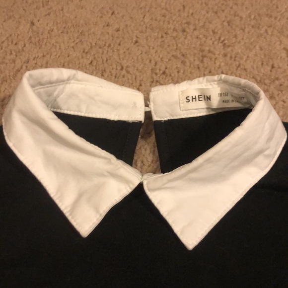 Collared sweater black - Picture 2 of 4